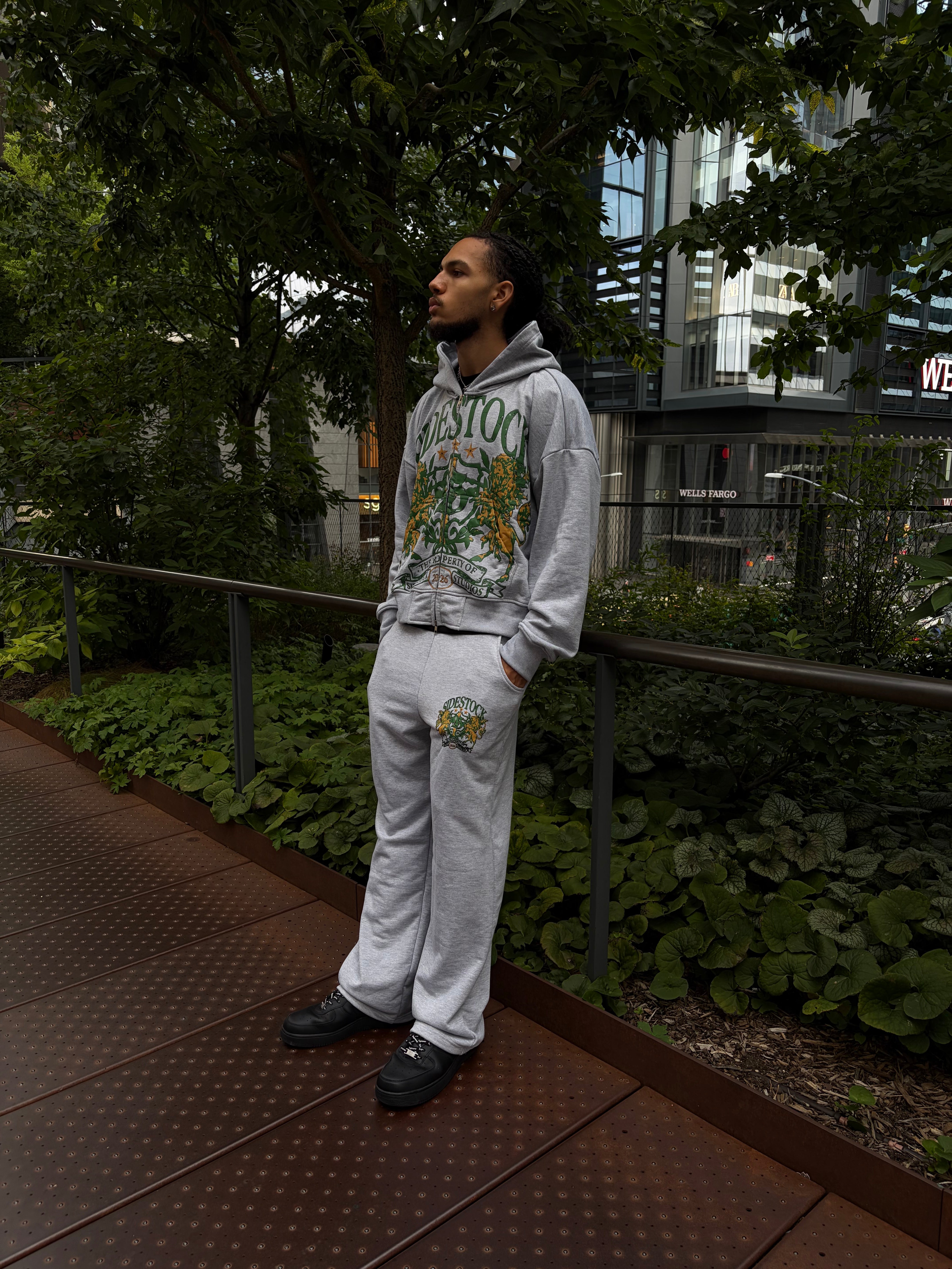 Sidestock Grey Sweatsuit