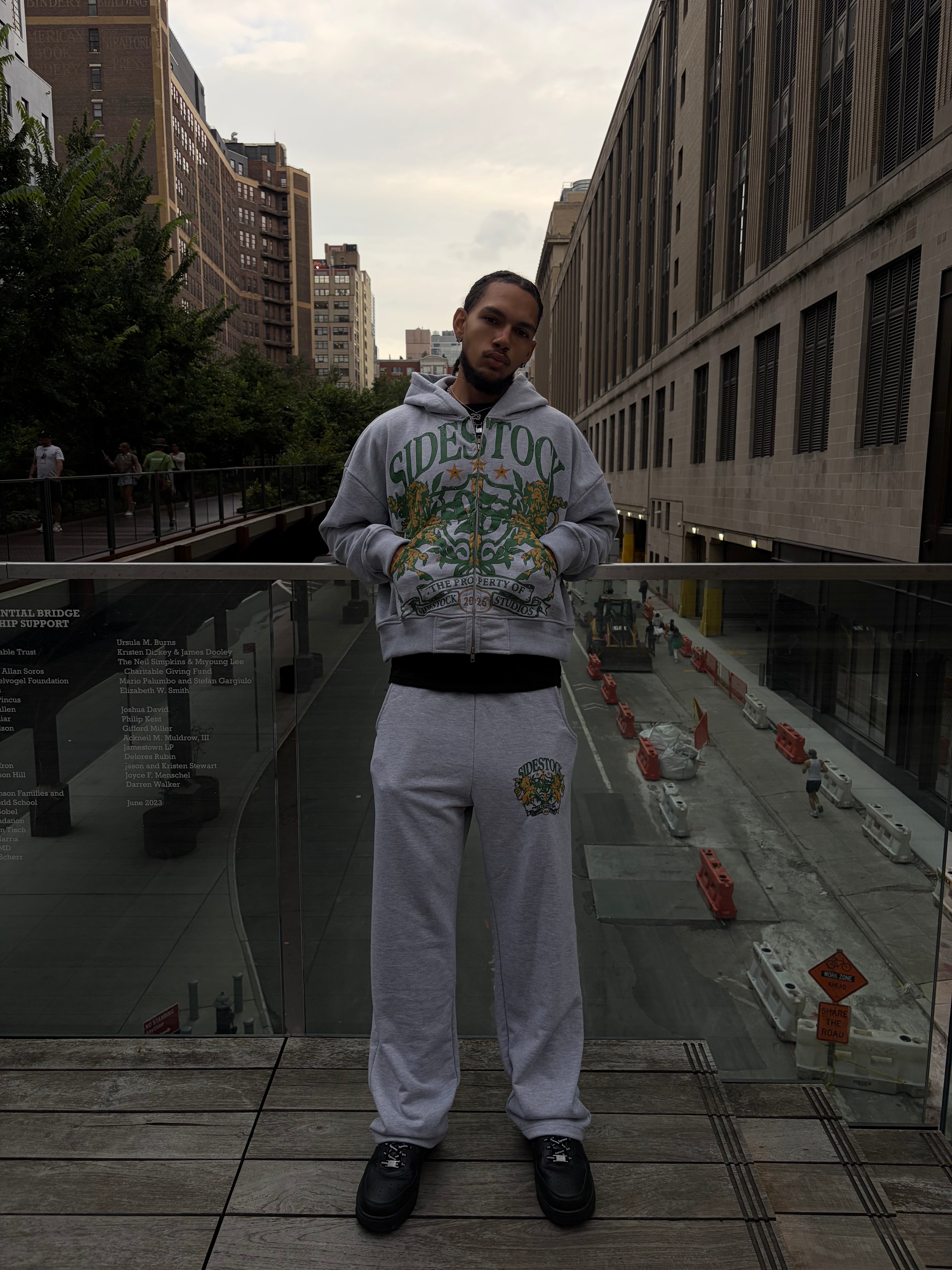 Sidestock Grey Sweatsuit