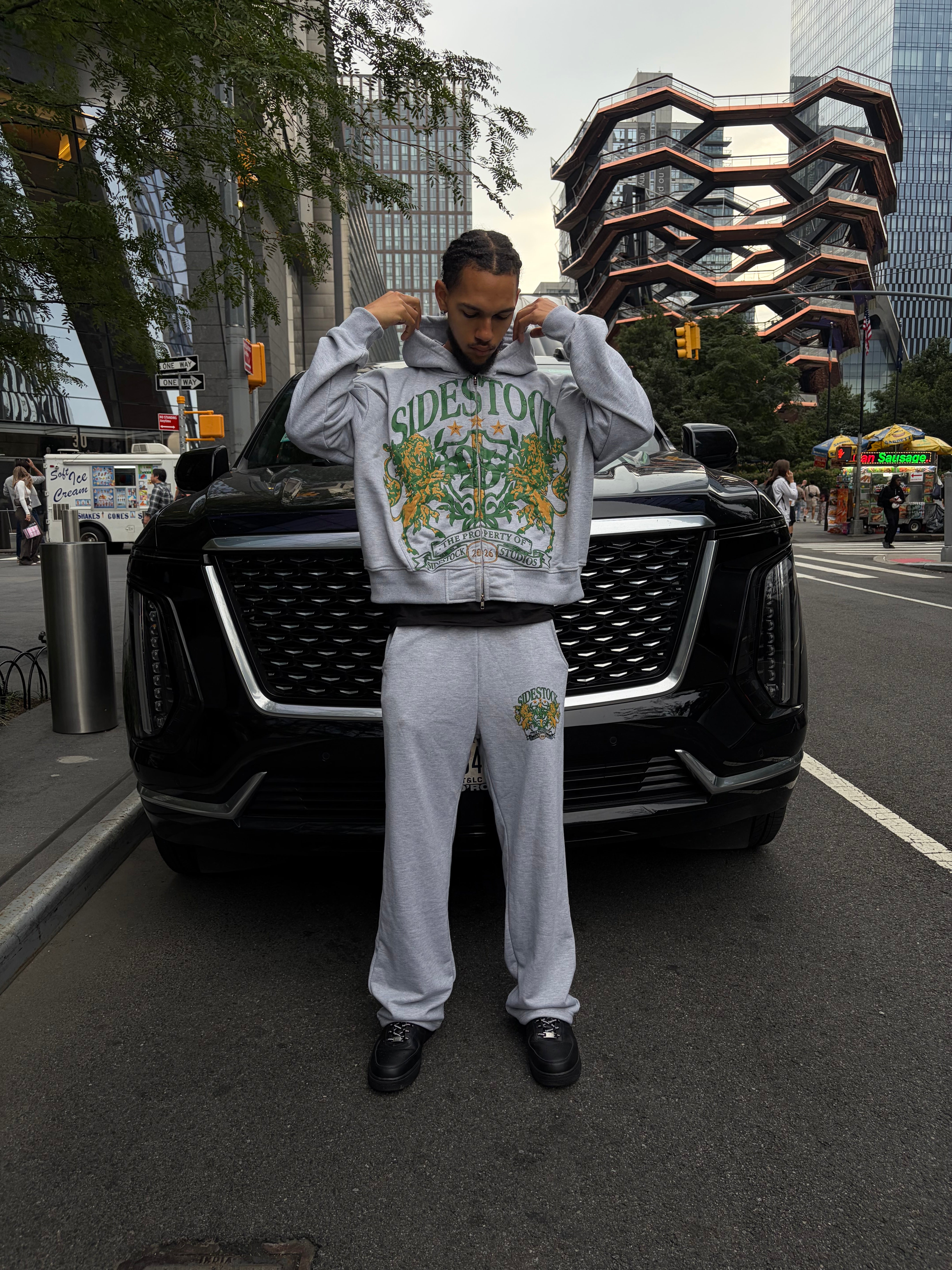 Sidestock Grey Sweatsuit